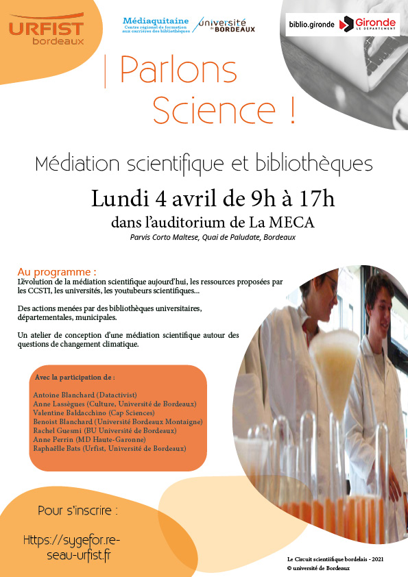 Support de communication de la journée professionnelle